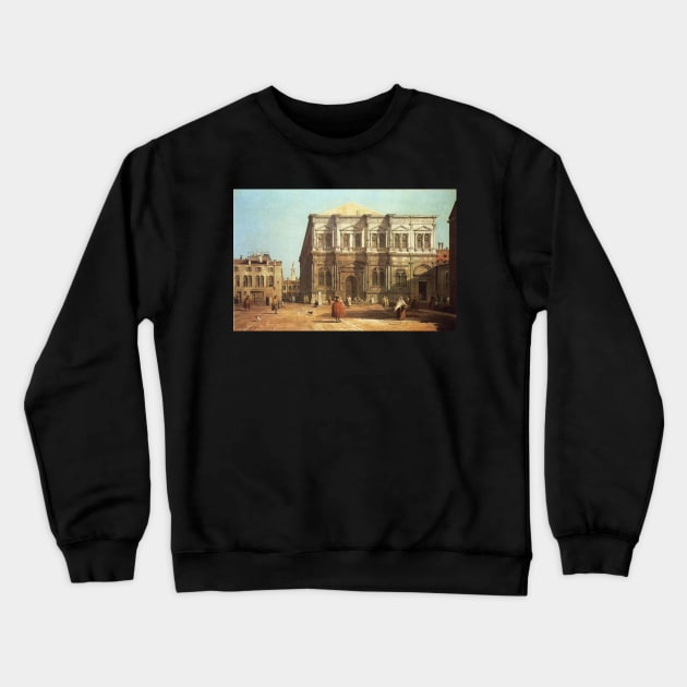 campo san rocco - Canaletto Crewneck Sweatshirt by Kollagio